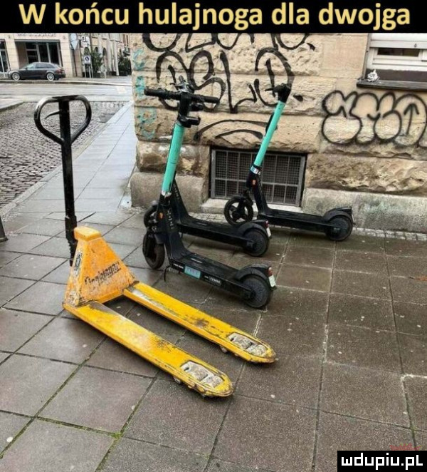 w końcu hulajnoga dla dwojga mdﬁpiupl