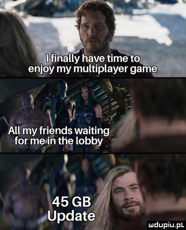 i   x w a all myfrlendswaltlng for me inthe lobby