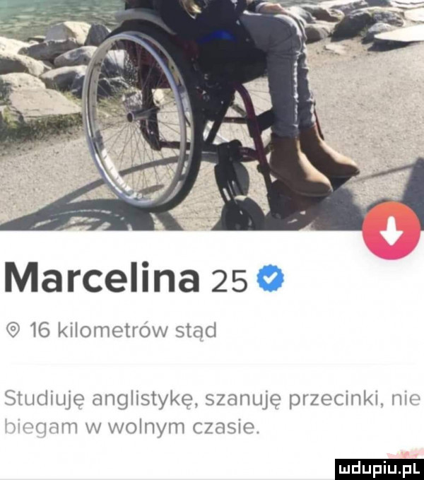 marcelina        kilometrow skaci studiuje anglistykę. szancie przecinki. iw mm w wolnym czasie
