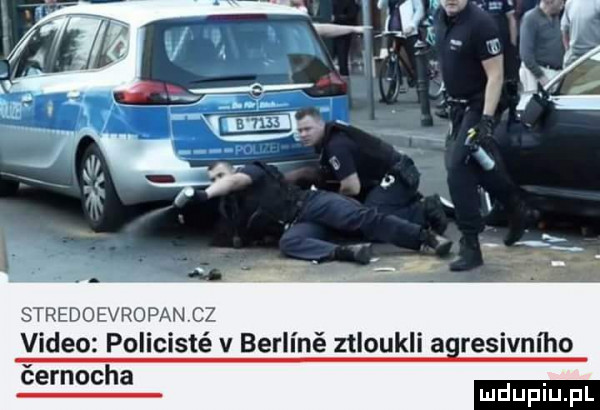 stredoevropan cz video policisté v berliné ztloukli agresivnl ho ćernocha