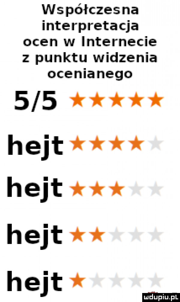 współczesna interpretacja ocen w internecie z punktu widzenia ocenia nago     rk heﬂ hak hak hejt