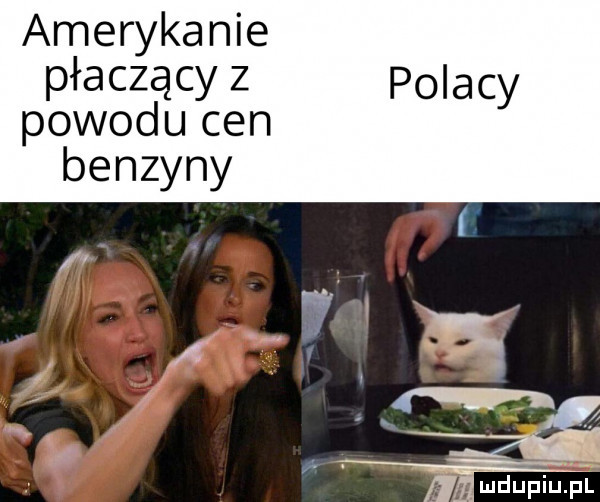 amerykanie płaczący z powodu cen benzyny