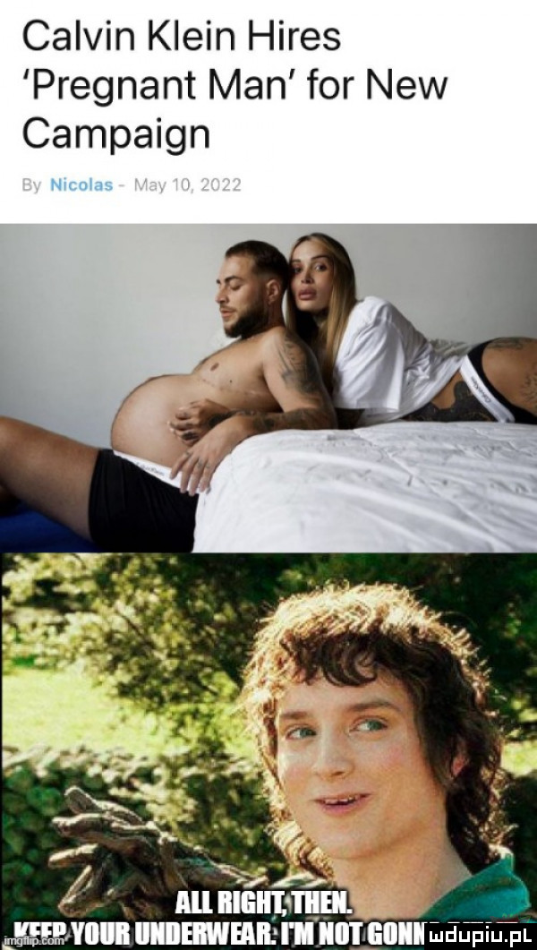 calvin klein hires pregnant man for naw campaign ibl iiieii i mam mummmﬂuaulimuufiu pl