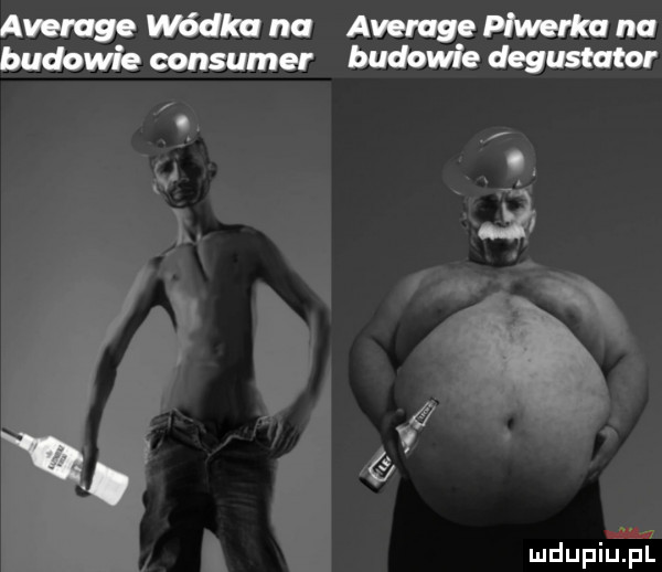 average wódka na budowie consumer average leerku na budowie degustator