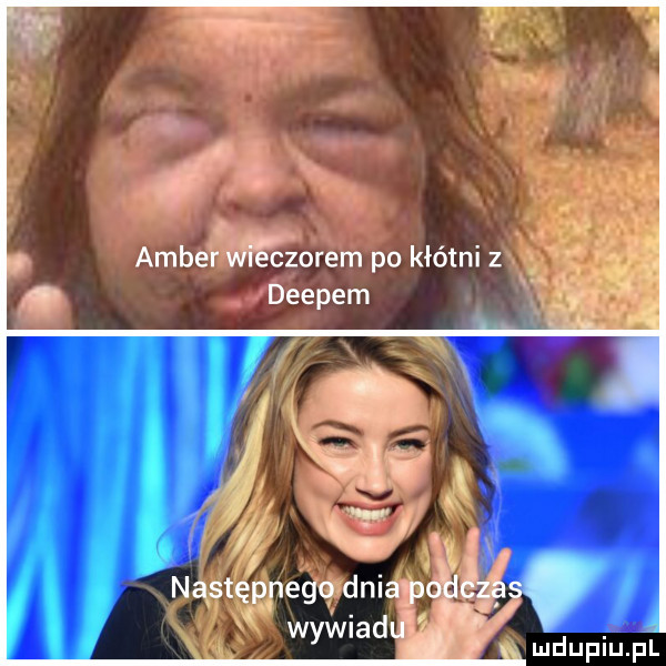 amber wieczorem po kłótni z deppem
