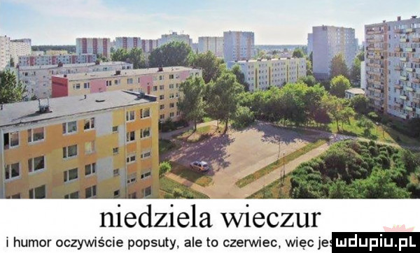 niedziela wilczur i humor oczywiście popsuty ale to czerwiec więcje