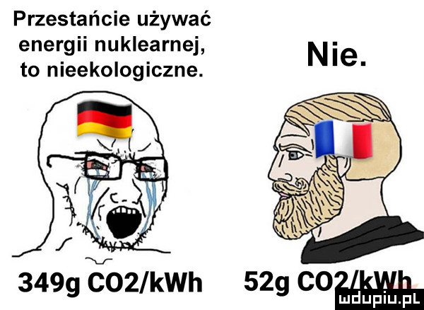 przestańcie używać energii nuklearnej nie to nieekologiczne.    g elz kwh