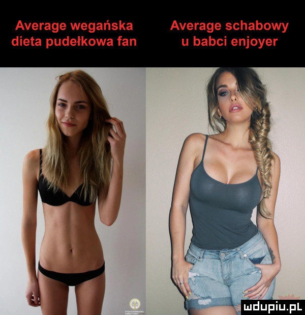 average wegańska average schabowy dieta pudełkowa fan u babci enjoyer