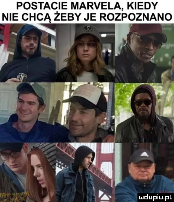 postacie marcela kiedy nie chcą zeby je rozpoznano