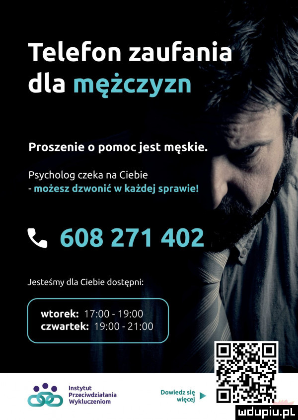 telefon zaufania dla mężczyzn proszenie o pomocjest męskie. psycholog czeka na ciebie możesz dzwonić w każdej sprawie