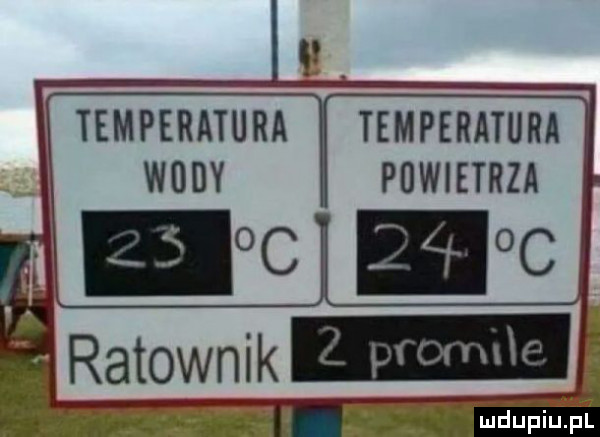 temperatura temperatura wody powietrza ic