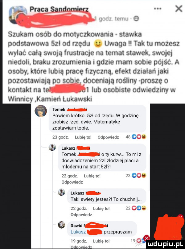 ﬂ praca sandomim x szukam osob do molyczkowanla stawka podstawowa sz od rzedu uwaga tak lu mozesz wylac celą skolą frusnacle na legal slawek. swolel nledoll. braku zrozumienia i gdzie mam sobie polec a osoby kloce lubią pracę fizyczną elek dzlaoan jaki pozoslavnalą po some doceniaja rosliny masze kumak na le lub osobiste odmed iny w wmnlcy kamfen lukawsk. a tomek fowwem mam su od rzędu w godzmę zrobisz rząd abe matematykę zostawiam labie. uguaz mmm odpomedz o w lukasr tomekj owkurw. tomlz doiw adczemem    z oaz ej płaci a młodemu na start   f zzgodz mew ao odvowlch j lukas tekl swiety lesles f to chuchru    godz on wsh nawar. lukasz przepraszam lome w wgudz lumów w