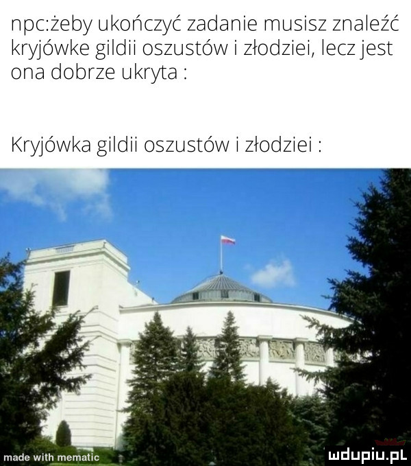 noczeby ukończyć zadanie musisz znaleźć kryjówce gildii oszustów i złodziei ieczjest ona dobrze ukryta kryjówka gildii oszustów i złodziei made with metalic