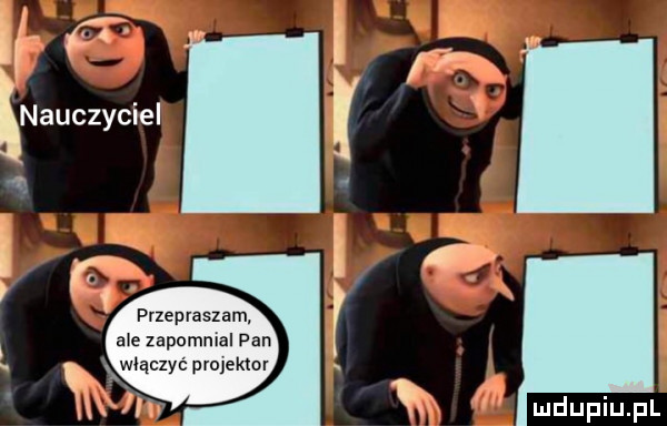 przepraszam abe zapammal pan lmdupiupl