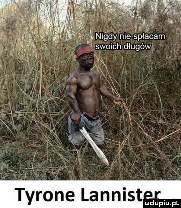 nidy nie spłacam swoich długów