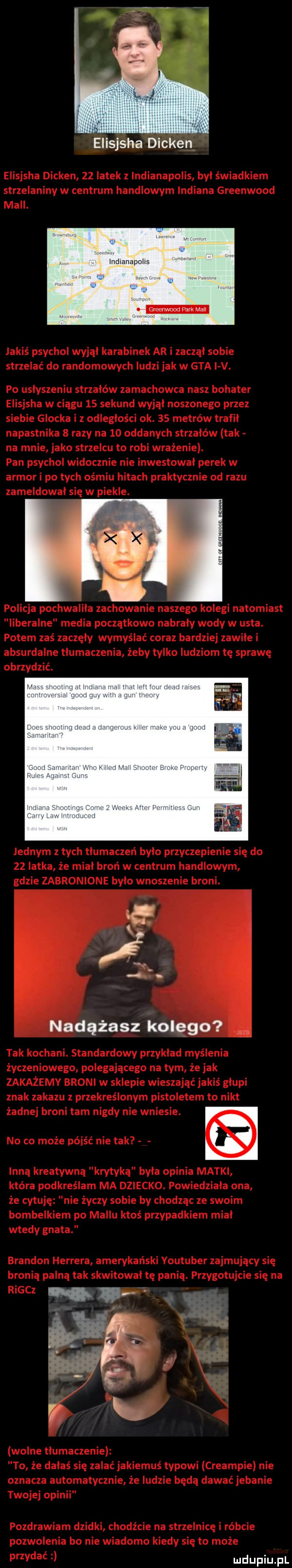 elisjsha dicken za nadążasz kolego w