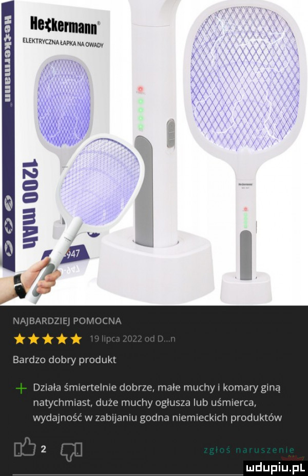neumann mwmw mm na uwm uuuuunllxnll illl zl bardzo dobry produkt dziala śmiertelnie dobrze małe muchyi komary giną natydimiast duze muchy ogłusza lub usmlerca wydamos c w zabijaniu godna niemieckich produktów