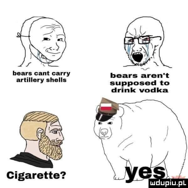 bears cant curry bears aren t artillery shells supposad to drink vodka cigarette