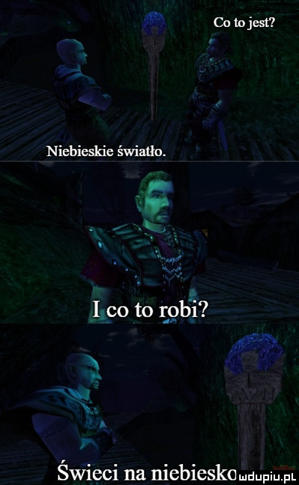 f co tojest niebieskie światło.    x.   x. abakankami swieci na niebiesko mmm