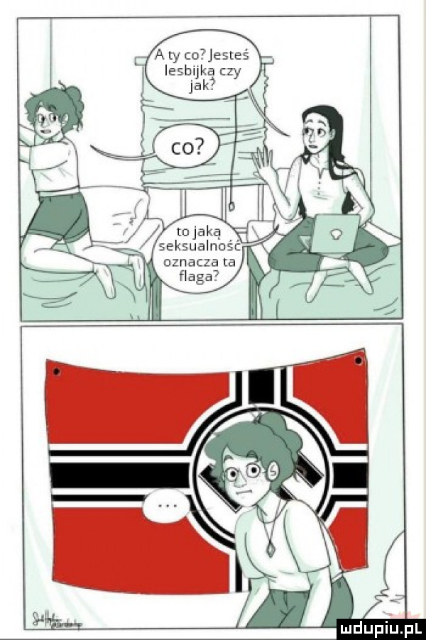a ty cdfjesteś iesbljka czy jak tomaką. u f seksualność oznacza ta flaga