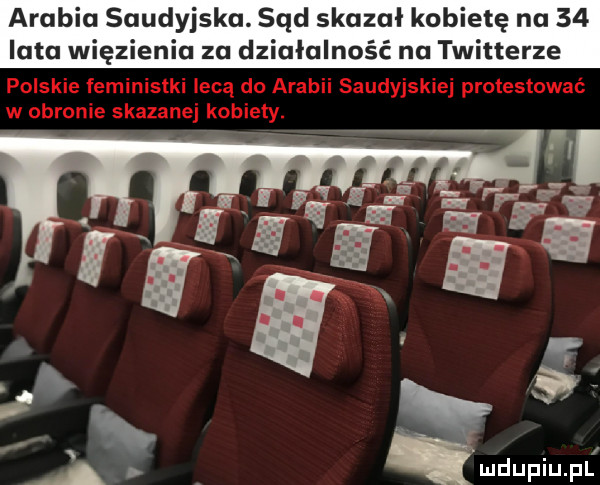 arabia saudyjska. sad skazał kobietę na    lata więzienia za działalność nu twitterze