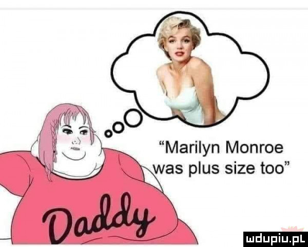 marilyn monroe was plus sice tao