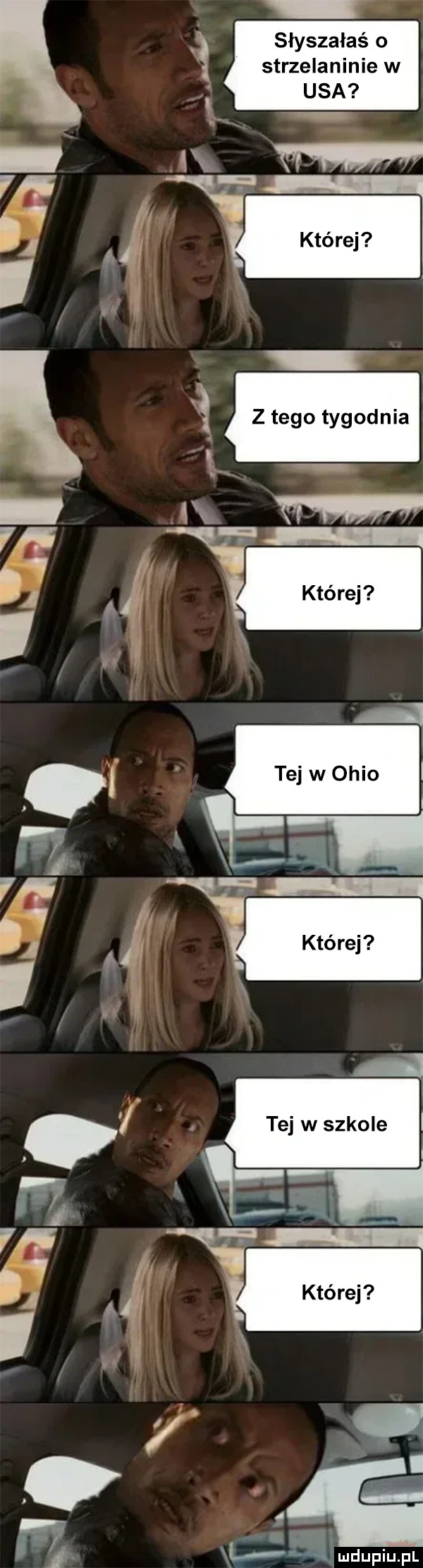 słyszałaś o   strzelaninie w usa