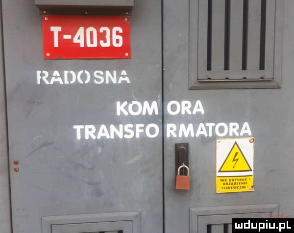 rado sna kom ora transzo rmatora i