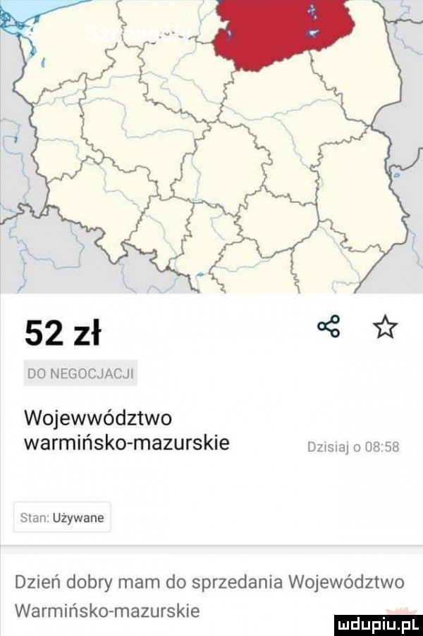 zł   do negocjacj  wojewwództwo warmińsko mazurskie mma os    stan używane dzień dobry mam do sprzedania województwo warmińskomazurskie
