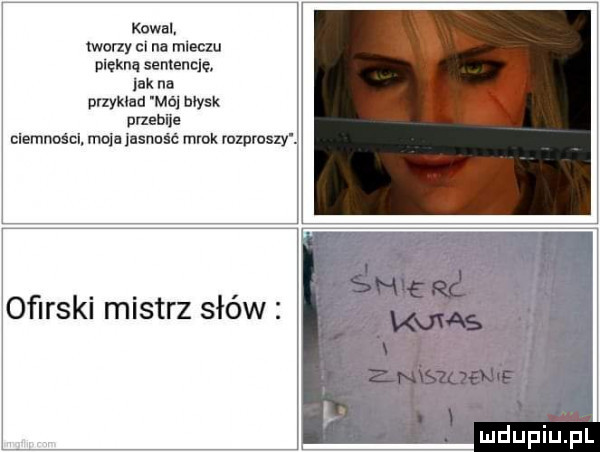 kowal. many cl na mleczu piękną sentencje. pak na przyklad md wsk minus nlemnoscl ma lusnuść mrok mzproszy of r-ki mistrz słów