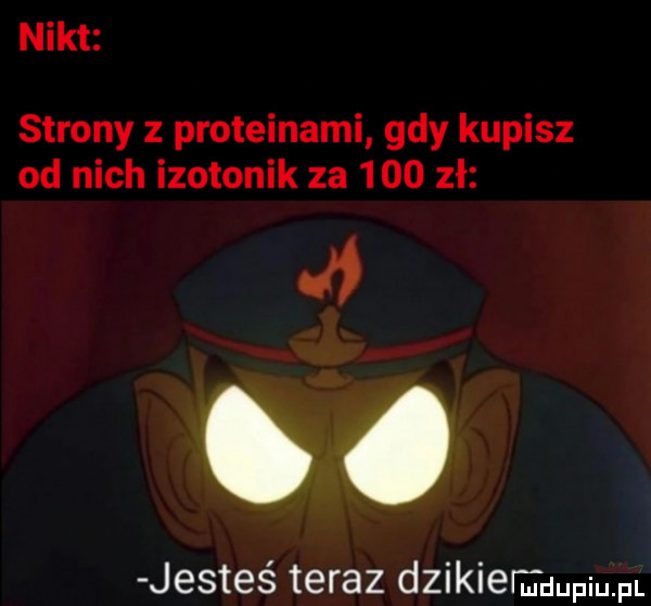 nikt strony z proteinami gdy kupisz od nich izotonik za     zł a    jesteś teraz dzikiemuupiu pl