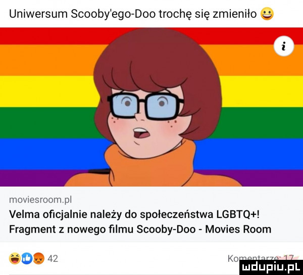 uniwersum scoopy ego dao trochę się zmieniło mowesroom pl velma oﬁcjalnie należy do społeczeństwa lgbtq fragment z nowego filmu scoopy dao movies rwom