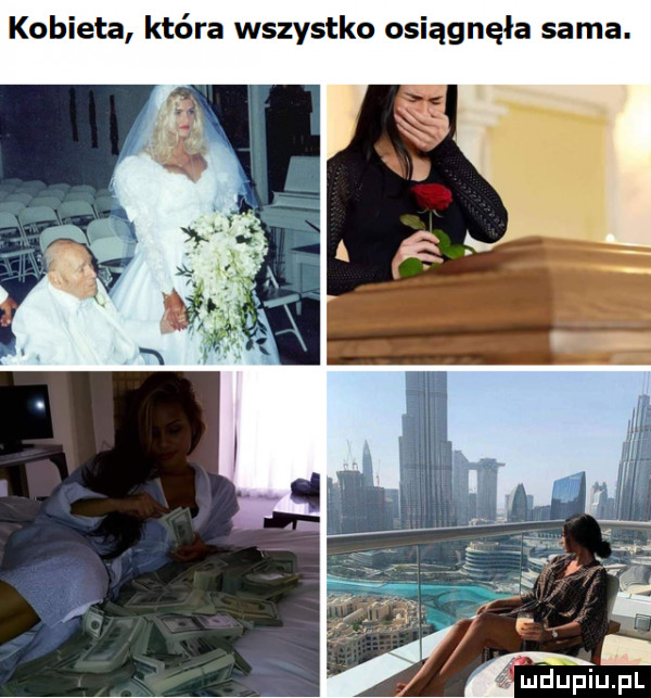kobieta która wszystko osiągnęła sama
