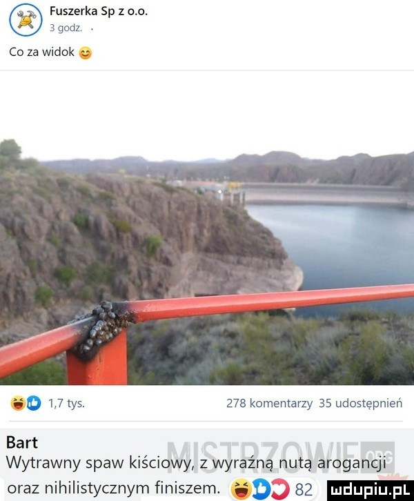 fuszerka sp z    .   godz. co za widok.   s komentarzy    udostępnień bart wytrawny spaw kościowy z wyraźną nutą arogancji oraz nihilistycznym finiszem. łd
