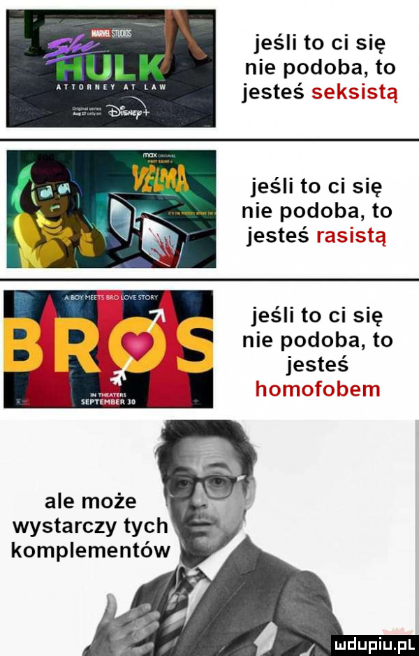 jeśli to ci się nie podoba to jesteś jeśli to ci się nie podoba to jesteś jeśli to ci się nie podoba to jesteś ale może wystarczy tych i komplementów