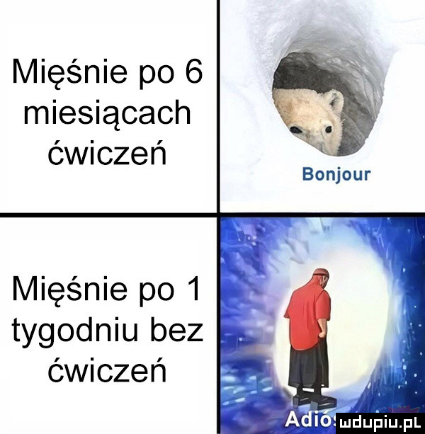 mięśnie po   miesiącach ćwiczeń mięśnie po   tygodniu bez ćwiczeń