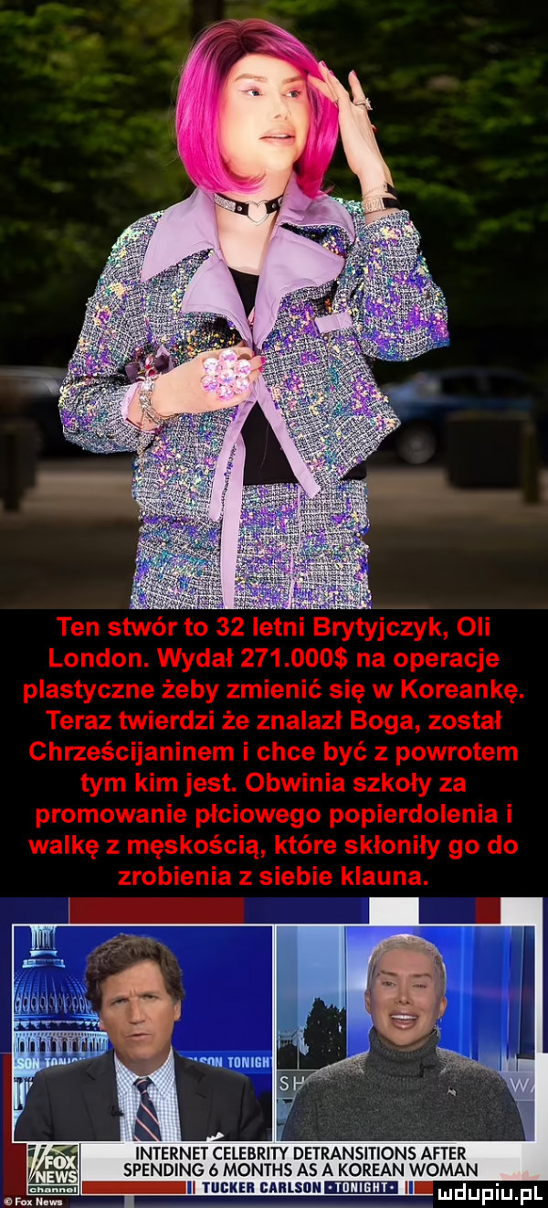 internet celebrity detransitions after spending ó months as a korman wiman