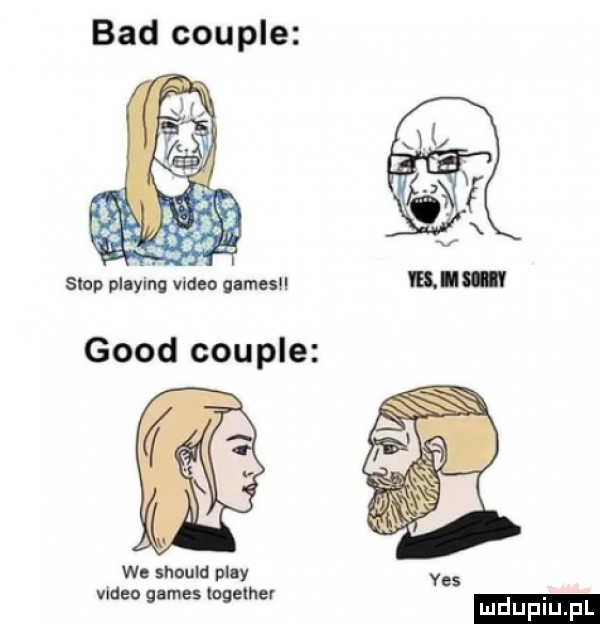 bad couple skap phying wow gates geod couple wn should play video gates     er yes ludu iu. l