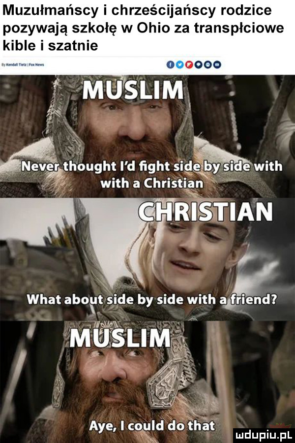 muzułmańscy i chrześcijańscy rodzice pozywają szkołę w ohio za transpłciowe kible i szatnie oooo x   thought i d ﬁght sidąylsidewith with a christian gmﬂlg l ian. wiat aboutxside by sade with aćnend muslim w i abe i coﬁuld do twit. mduplu pl