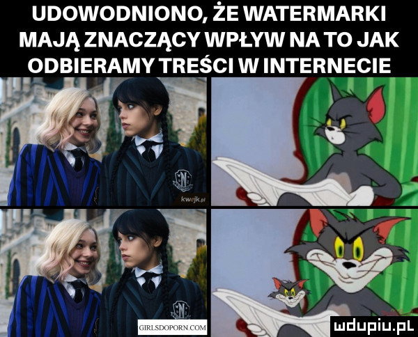 udowodniono że watermarki mają znaczący wpływ na to jak odbieramy treści w internecie