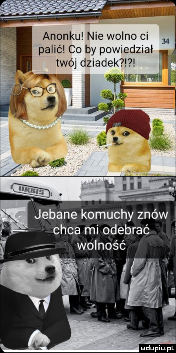 anonsu nie wolno ci palić co by powiedział twój dziadek chca mi odebrać wolność