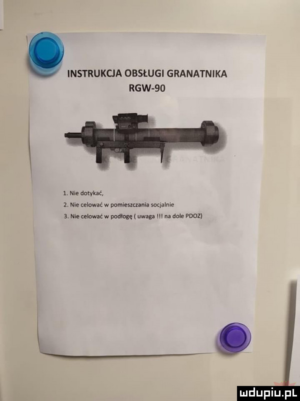 instrukcja obsługi granatnika rgwso   me domu.   nie mowa w pun układ summe. me cebu w wdwu   wa n a dam woz l ło