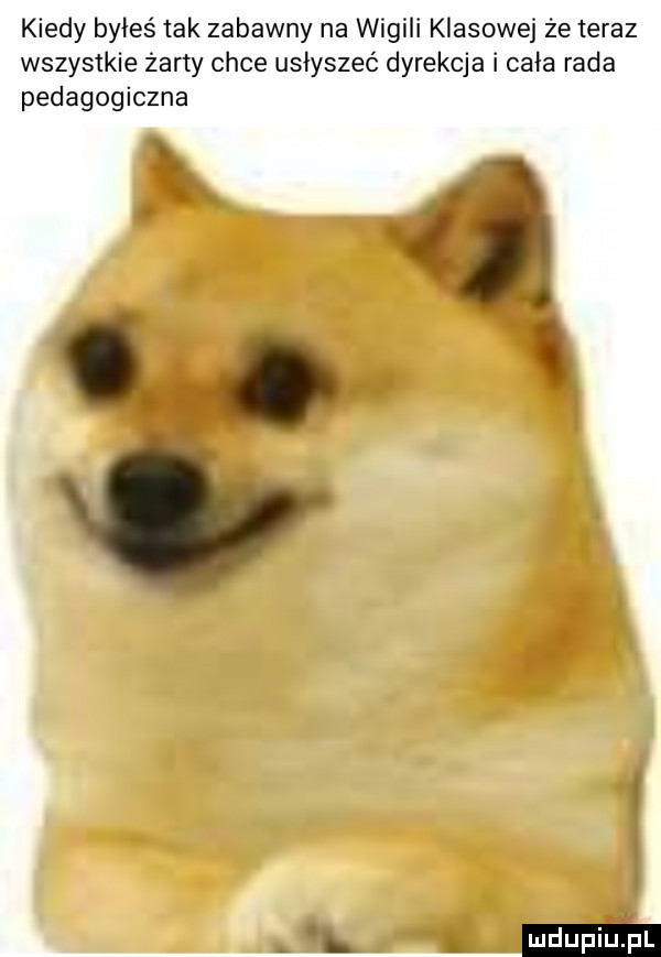 kiedy byłeś tak zabawny na winili klasowe że teraz wszystkie żarty chce usłyszeć dyrekcja i cała rada pedagogiczna   j   i a