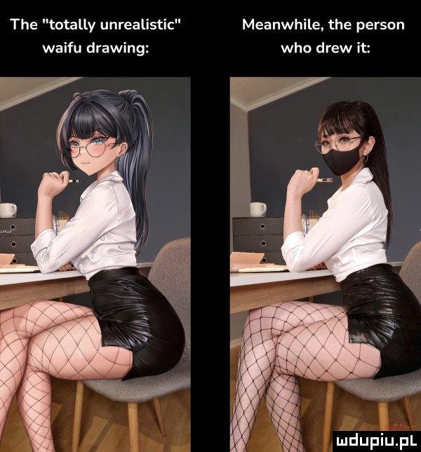 tee totalny unrealistic meanwhile tee person waifu drawing who drew it