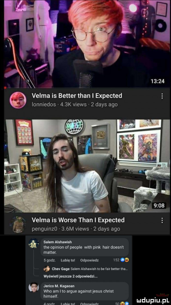 velma is better tran i expected ionniedos    k views   dans ago velma is worze tran i expected penguinzo    m views   dans ago mam m me opininn   people mm pink run doman mma  w lubina deuwledz     od um am sokm ann mm nan mm wdam z obu modzi. w jeden u. ing un who am i o argue mama asus chust hlmseił amav luna w mmm ay eon