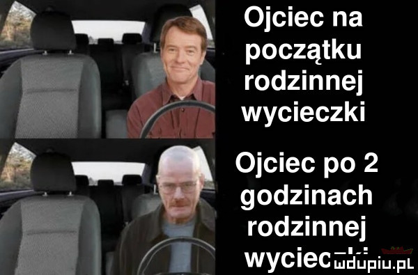 ojciec na początku rodzinnej wycieczki ojciec po   godzinach rodzinnej wyciecﬁaﬁpiupl