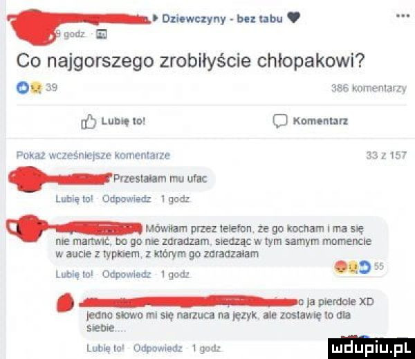 dzimczyny hu ubu mól e co najgorszego zrobiłyście chlopakowi.    abs. mmemarn a mi to c komentar. fokaz wczesnlelszc komentaze prleslililn mu ula lumen admo wad mc mam przez mam ze go kumam ma się m mam dc go ma znraazam eric w ibm samym momma w angle z iypluem ivorym go znrzazamn lum w osnowa qua o. m a m. m jeana suma mi sw mam na rzyx at mam to dla segi lublęlu momma gna luduplu pl