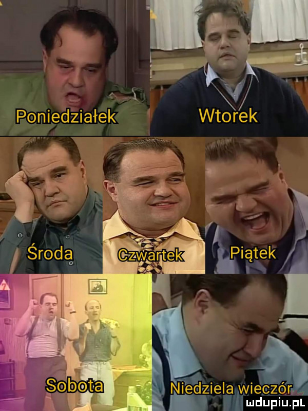 leg i x. d poniedziałek wtśrśk g ni edziela wieczór