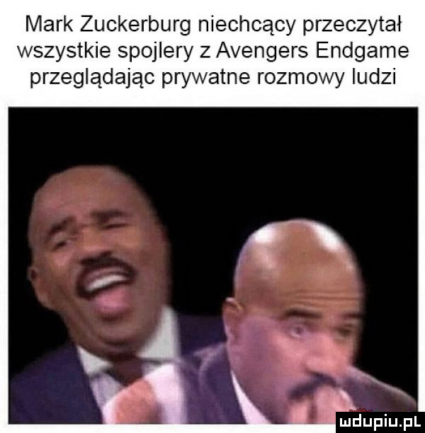 mark zuckerburg niechcący przeczytał wszystkie spojlery z avengers endgame przeglądając prywatne rozmowy ludzi