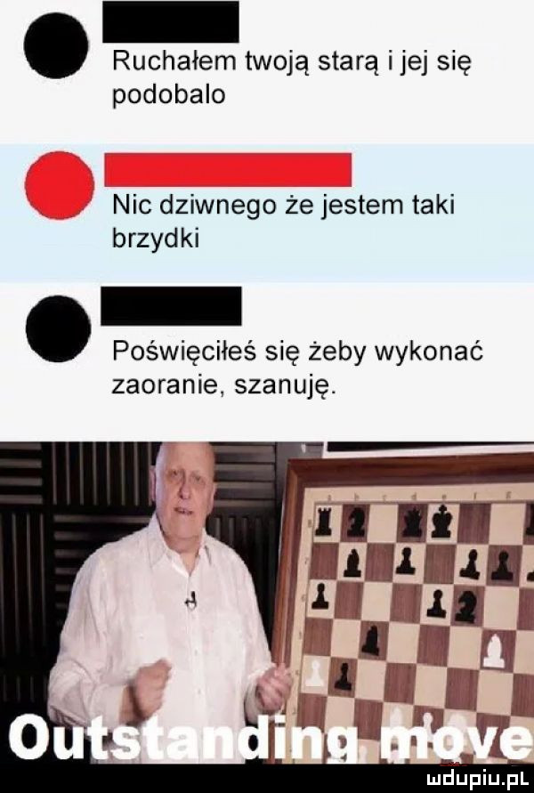 ruchałem twoją starą i jej się podobalo nic dziwnego że jestem taki brzydki. poświęciłeś się żeby wykonać zaoranie szanuję. mdiniu pl